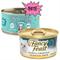 Show in main carousel: Tiny Tiger Pate Seafood Recipe Grain-Free Canned Cat Food, 3-oz, case of 24 + Fancy Feast Classic Salmon & Shrimp Feast Canned Cat Food, 3-oz, case of 24 slide 1 of 9