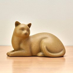 Titan Casket Cozy Cat Urn, Fawn