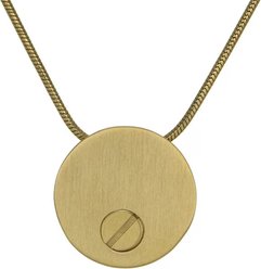 Titan Casket Cremation Necklace, Big Paw, Bronze slide 2 of 3