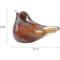 Show in main carousel: Titan Casket Glass Songbird Keepsake Urn, Amber slide 2 of 3
