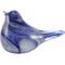 Show in main carousel: Titan Casket Glass Songbird Keepsake Urn, Azure slide 1 of 2