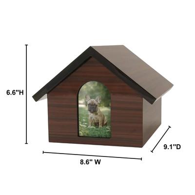 Show full view: Titan Casket Pet Urn & Memory Box, Brown slide 5 of 5