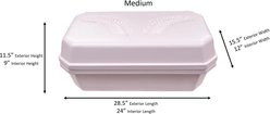 Titan Casket Platinum Pet Casket, Pink slide 2 of 4