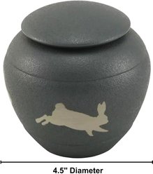 Titan Casket Rabbit Urn, Granite slide 2 of 5