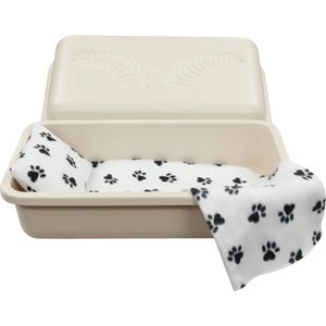 Titan Casket Standard Pet Casket, Almond