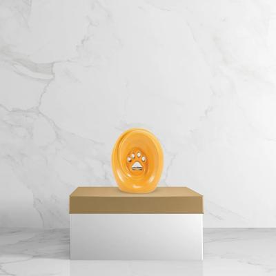Show full view: Titan Casket Tranquil Paws Ceramic, Amber slide 4 of 5