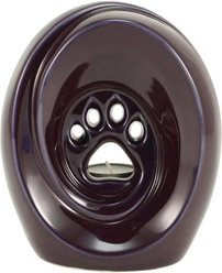 Titan Casket Tranquil Paws Ceramic, Violet