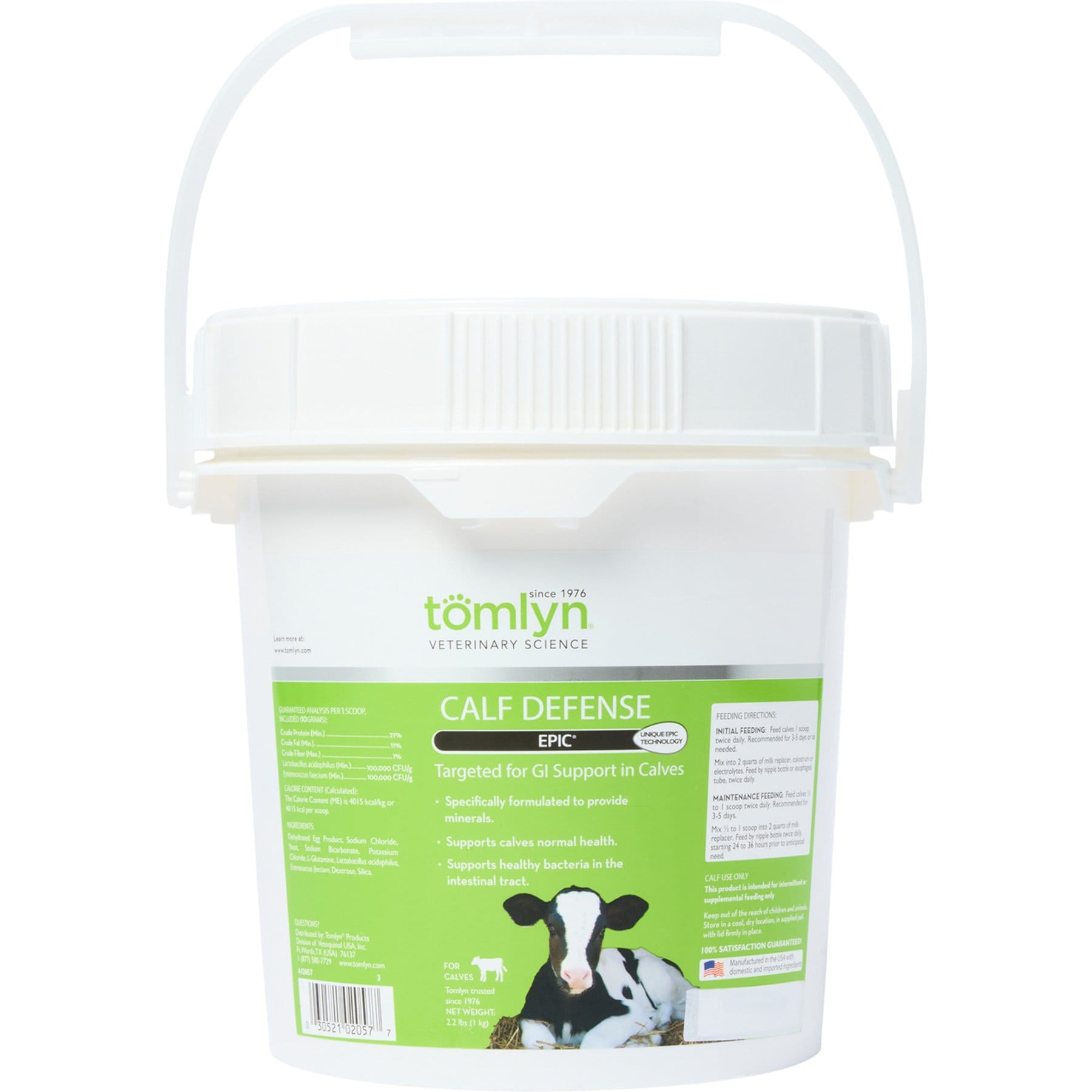Tomlyn Epic Calf Defense Cattle Vitamin Supplement, 2.2-lb bucket