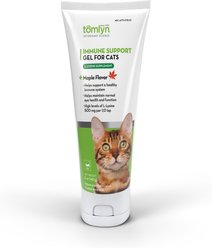 Tomlyn Immune Support L-Lysine Maple Flavor Gel Immune Supplement for Cats, 5-oz tube
