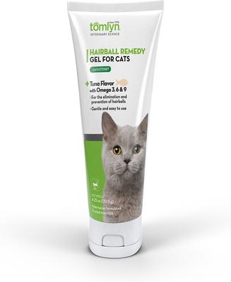 Show full view: Tomlyn Laxatone Tuna Flavored Gel Hairball Control Supplement for Cats, 4.25-oz slide 1 of 11