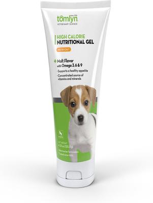 Show full view: Tomlyn Nutri-Cal Malt Flavored Gel High Calorie Supplement for Puppies, 4.25-oz tube slide 1 of 11