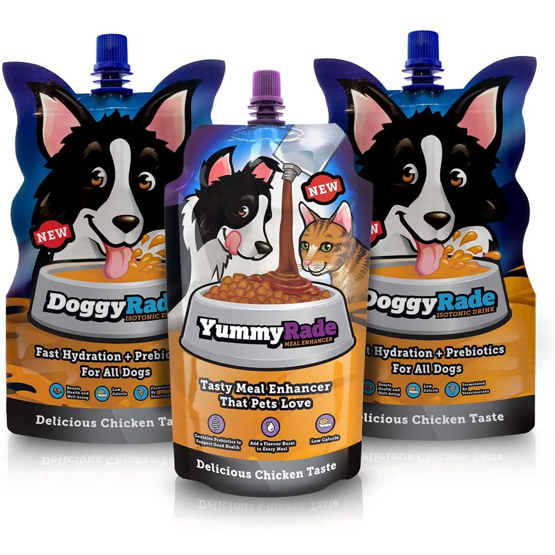 DoggyRade YummyRade Dog Supplement, 250-ml, 3 count