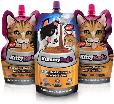 Show full view: KittyRade YummyRade Cat Supplement, 250-ml, 3 count slide 3 of 3
