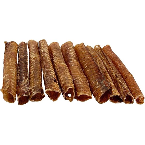 Pack Approved Beef Trachea Smoke Ring Dog Chews, 10-oz pack