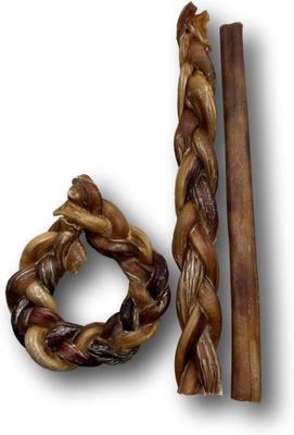 Show full view: Top Dog Chews 12-in Beef Bully Stick Dog Treats, 3 count slide 4 of 7