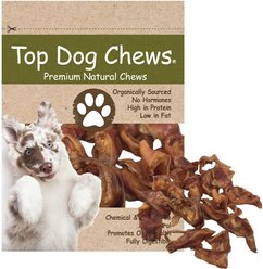 Top Dog Chews 3-in Pig Ear Slivers Dog Natural Chew Treats, 1-lb bag