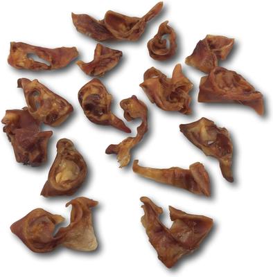 Show full view: Top Dog Chews 3-in Pig Ear Slivers Dog Natural Chew Treats, 1-lb bag slide 4 of 5
