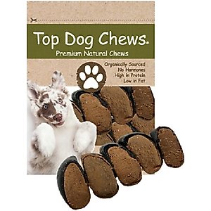 Top Dog Chews 4-in Bacon & Cheese Stuffed Hooves Dog Treats, 5 count