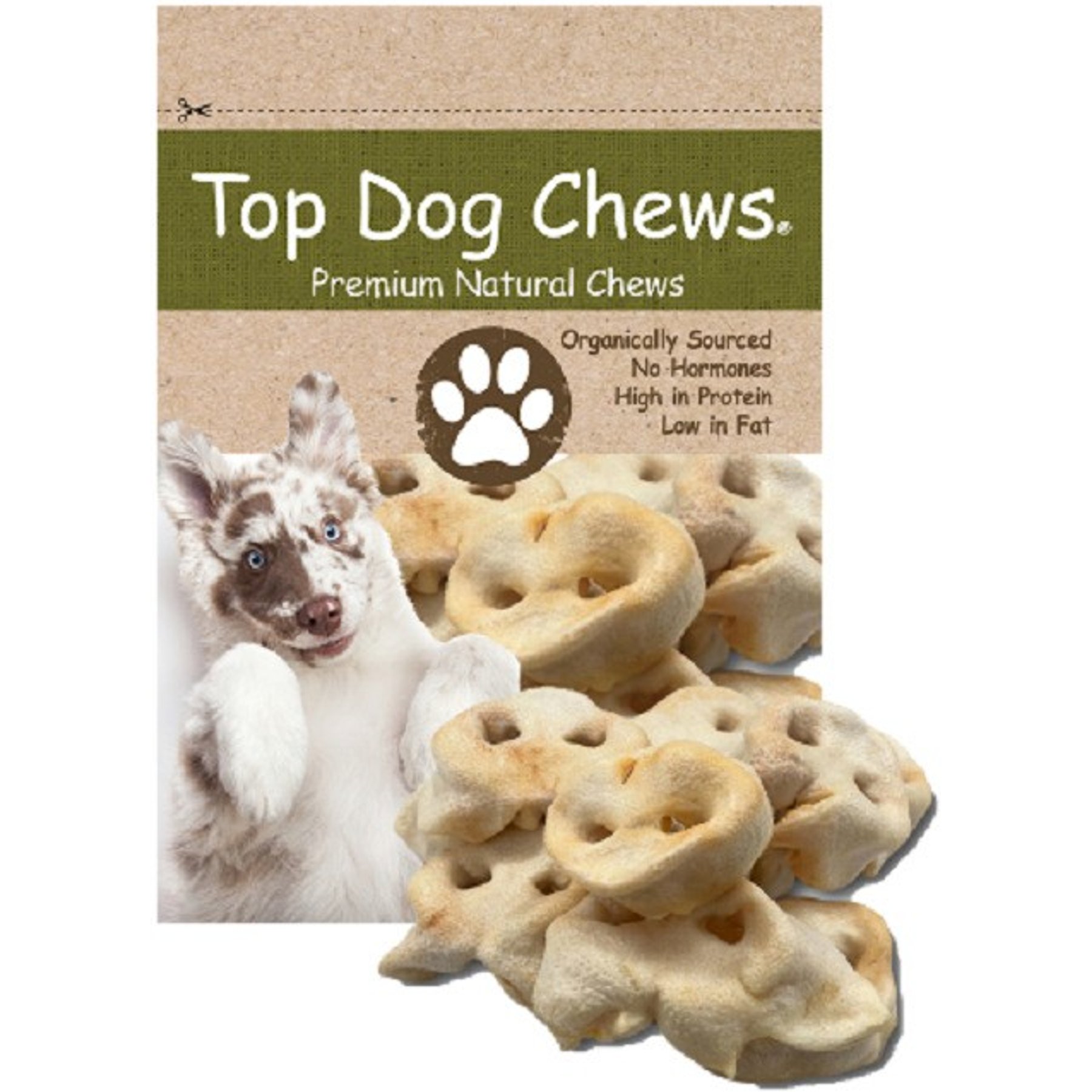 Top Dog Chews 4-in Pig Snouts Dog Natural Chew Treats, 15 count