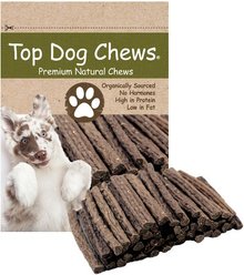 Top Dog Chews 6-in Elk Jerky Dog Treats, 50 count