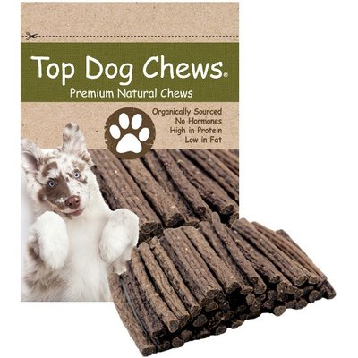 Top Dog Chews Top Dog Chews 6-in Elk Jerky Dog Treats, 50 count