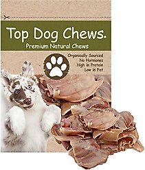 Top Dog Chews 6-in Pig Ear Dog Natural Chew Treats, 25 count