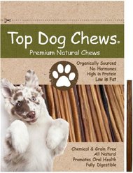Top Dog Chews 6-in Thin Beef Bully Stick Dog Treats, 6 count