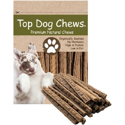 Top Dog Chews Top Dog Chews 6-in Turkey Jerky Dog Treats, 50 count