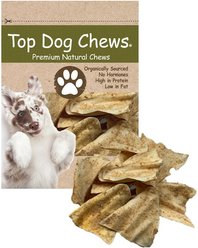 Top Dog Chews Cow Ears Dog Natural Chew Treats, 10 count