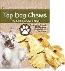 Top Dog Chews Cow Ears Dog Natural Chew Treats, 30 count