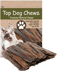 Top Dog Chews Buffalo Tendon Taffy Dog Chews, 30 count, 10-12 inches