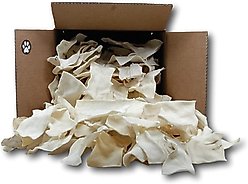 Top Dog Chews Bulk Natural Rawhide Chip Dog Treats, 3-lb bag