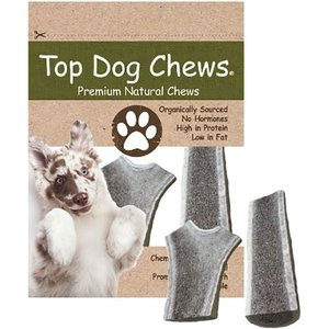 Top Dog Chews Elk Antler Split Dog Treats, Medium, case of 2