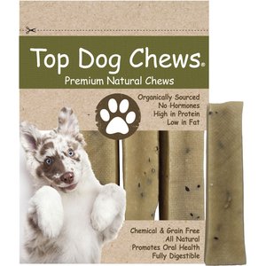 Top Dog Chews Flax Seed Himalayan Yak Cheese Dog Chew Treats, Large, 3 count