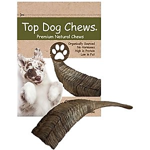 Top Dog Chews Goat Horn Dog Treats, Large