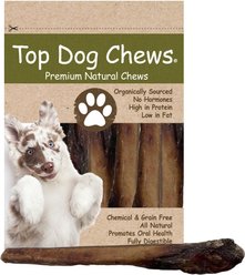 Top Dog Chews Jumbo Angus 12-in Beef Bully Stick Dog Treats, 5 count