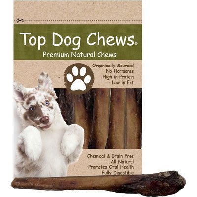 Top Dog Chews Top Dog Chews Jumbo Angus 12-in Beef Bully Stick Dog Treats, 5 count