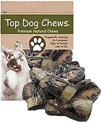 Top Dog Chews Premium All Natural Chews Meaty Rib Bones Grain-Free Dog Treats, 15 count