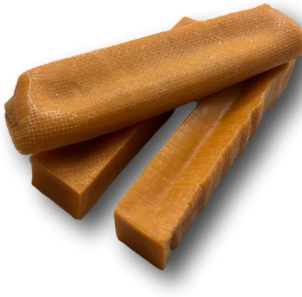 Top Dog Chews Pumpkin Himalayan Yak Cheese Dog Chew Treats, Large, 3 count