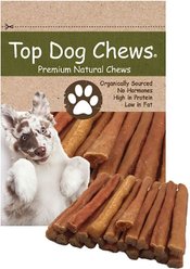Top Dog Chews Round Turkey Tendon Dog Treats, 10-oz bag