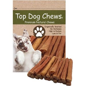 Top Dog Chews Round Turkey Tendon Dog Treats, 10-oz bag