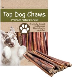 Top Dog Chews Standard 12-in Beef Bully Sticks Dog Treats, 35 count
