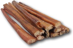 Top Dog Chews Thick 12-in Bully Stick Dog Treats, 10 count