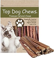 Top Dog Chews Thick 12-in Bully Stick Dog Treats, 10 count slide 2 of 7