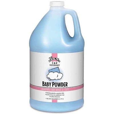 Top Performance Top Performance Baby Powder Dog & Cat Shampoo, 1-gal bottle, bundle of 2