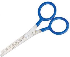 Top Performance Coated Handle Thinner Dog Shears, 4-in