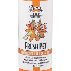 Top Performance Fresh Pet Conditioner for Dogs & Cats, Fresh Scent, 17-fl oz bottle