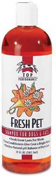 Top Performance Fresh Pet Shampoo for Dogs & Cats, Fresh Scent, 17-fl oz bottle