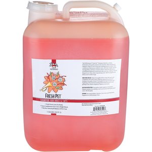 Top Performance Fresh Pet Shampoo for Dogs & Cats, Fresh Scent, 5-gallon concentrate bottle