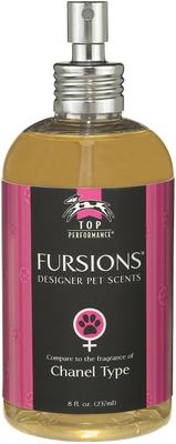 Show full view: Top Performance Fursions Chanel 5 Type Pet Cologne, 8-fl oz bottle slide 1 of 2